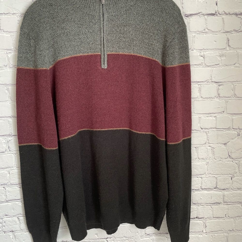 Dockers 1/4 Zip Pullover Lightweight Men M